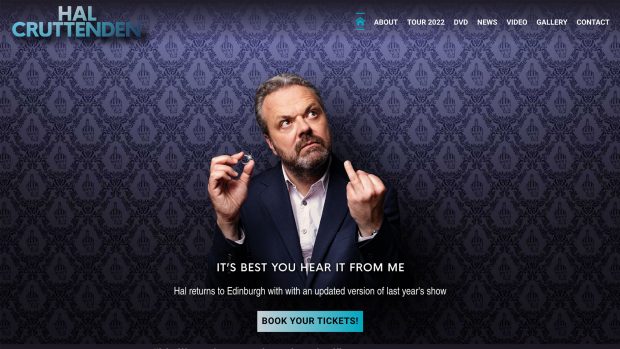 Screen Capture of Hal Cruttenden